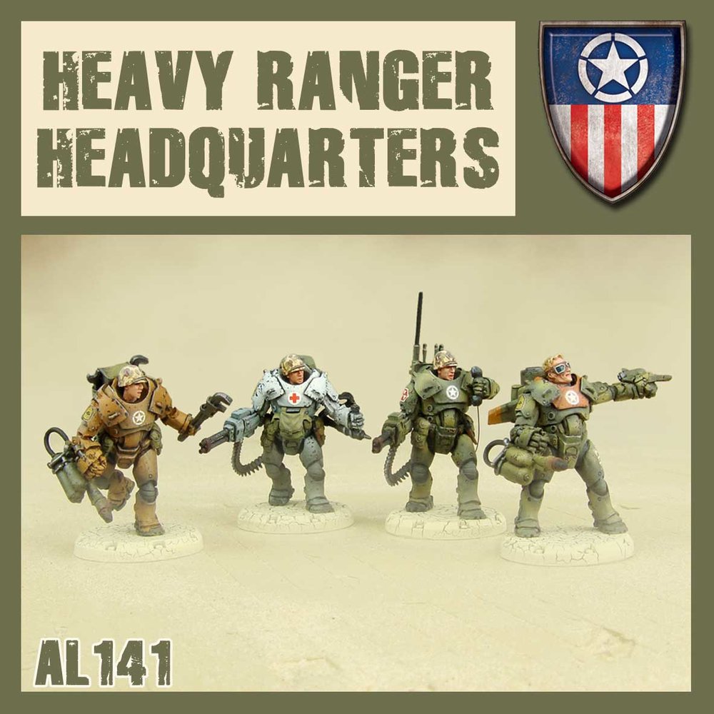 DUST 1947: Heavy Rangers HQ (ONLINE ORDER ONLY)