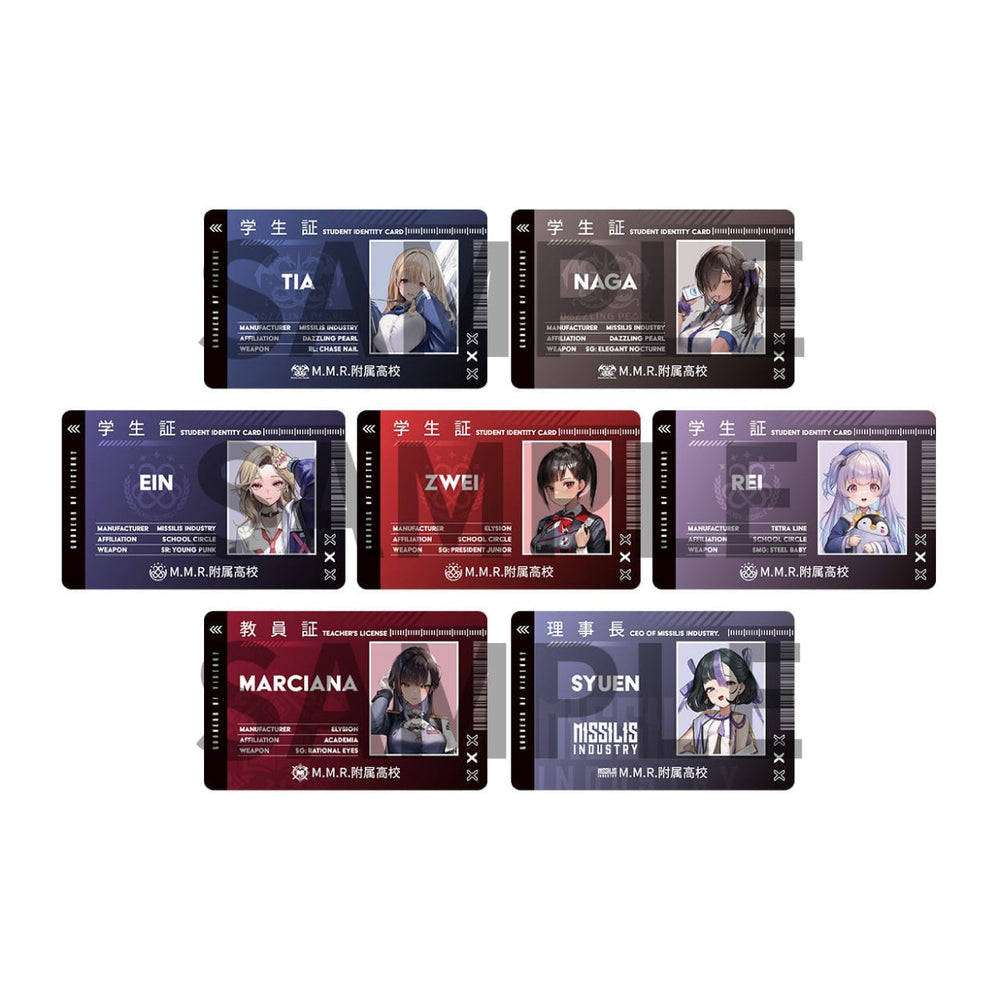 Algernon MMR School Photo Strip Pack JAPANESE - Goddess of Victory: NIKKE (Online Only) (Online Order Only)