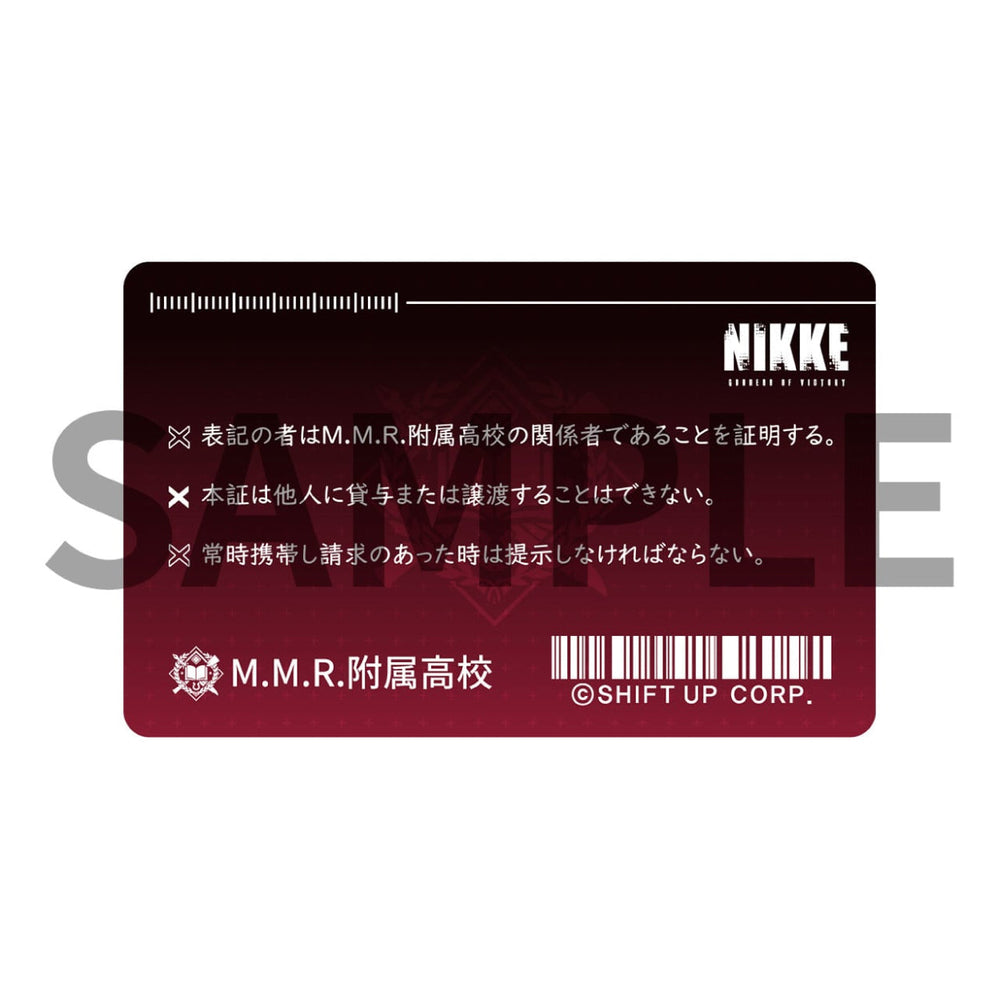 Algernon MMR School Photo Strip Pack JAPANESE - Goddess of Victory: NIKKE (Online Only) (Online Order Only)