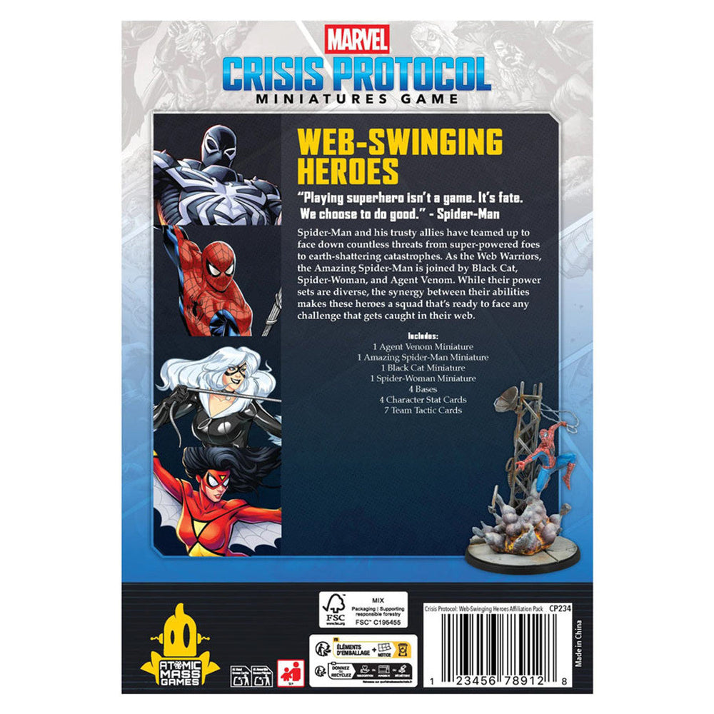 Marvel Crisis Protocol: Web-Swinging Heroes (ONLINE ORDER ONLY)