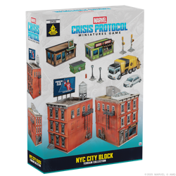Marvel Crisis Protocol: NYC City Block Terrain Collection (ONLINE ORDER ONLY)