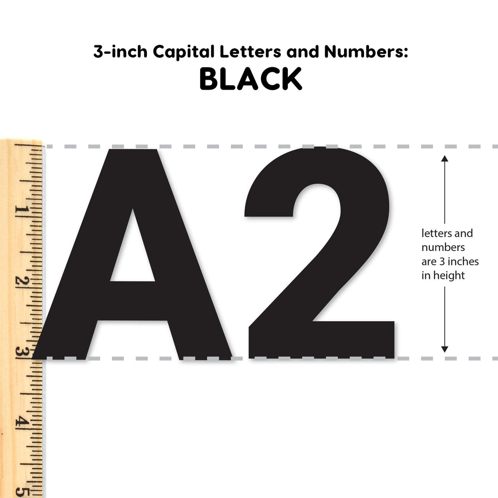 Bulletin Board Letters – 3 inch (ONLINE ORDER ONLY)
