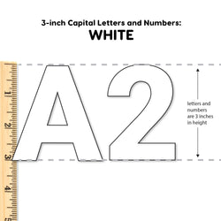 Bulletin Board Letters – 3 inch (ONLINE ORDER ONLY)