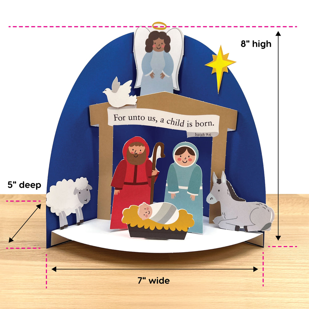 Christmas Nativity 3-D Display (ONLINE ORDER ONLY)