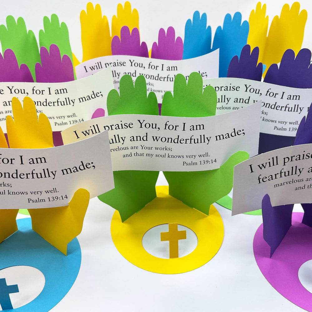 Psalm 139:14 3-D Display (ONLINE ORDER ONLY)