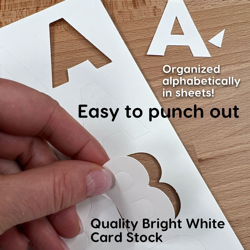 Bulletin Board Letters – 1.5 inch (ONLINE ORDER ONLY)