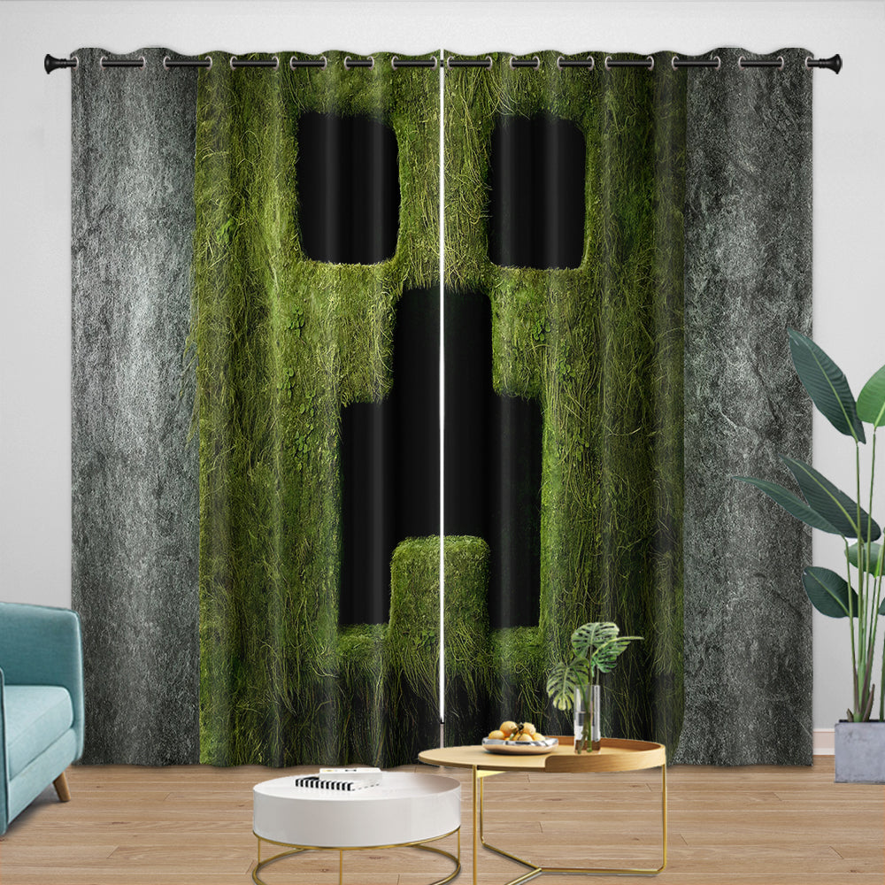 A Minecraft Movie Curtains Blackout Window Drapes Room Decoration (ONLINE ORDER ONLY)