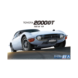 Aoshima: 1/24 TOYOTA MF10 2000GT '69 Scale Model Kit #01 (ONLINE ORDER ONLY)