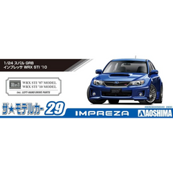 Aoshima: 1/24 SUBARU GRB IMPREZA WRX STI '10 Scale Model Kit #29 (ONLINE ORDER ONLY)
