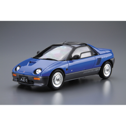 Aoshima: 1/24 Mazdaspeed PG6SA AZ-1 '92 (Mazda Blue) Scale Model Kit #38 (ONLINE ORDER ONLY)