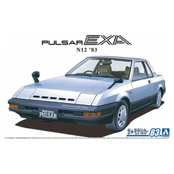 Aoshima: 1/24 Nissan HN12 Pulsar EXA '83 Scale Model Kit #83 (ONLINE ORDER ONLY)
