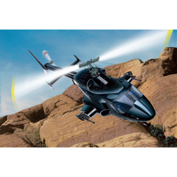 Aoshima: 1/48 Airwolf Clear Body Ver. Scale Model Kit #AW-01 (ONLINE ORDER ONLY)