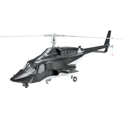 Aoshima: 1/48 Airwolf Clear Body Ver. Scale Model Kit #AW-01 (ONLINE ORDER ONLY)