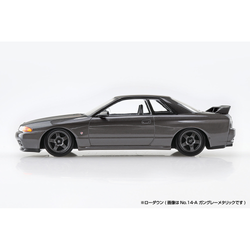 Aoshima: 1/32 The Snap Kit Nissan R32 Skyline GT-R (Crystal White) Scale Model Kit #14-B (ONLINE ORDER ONLY)