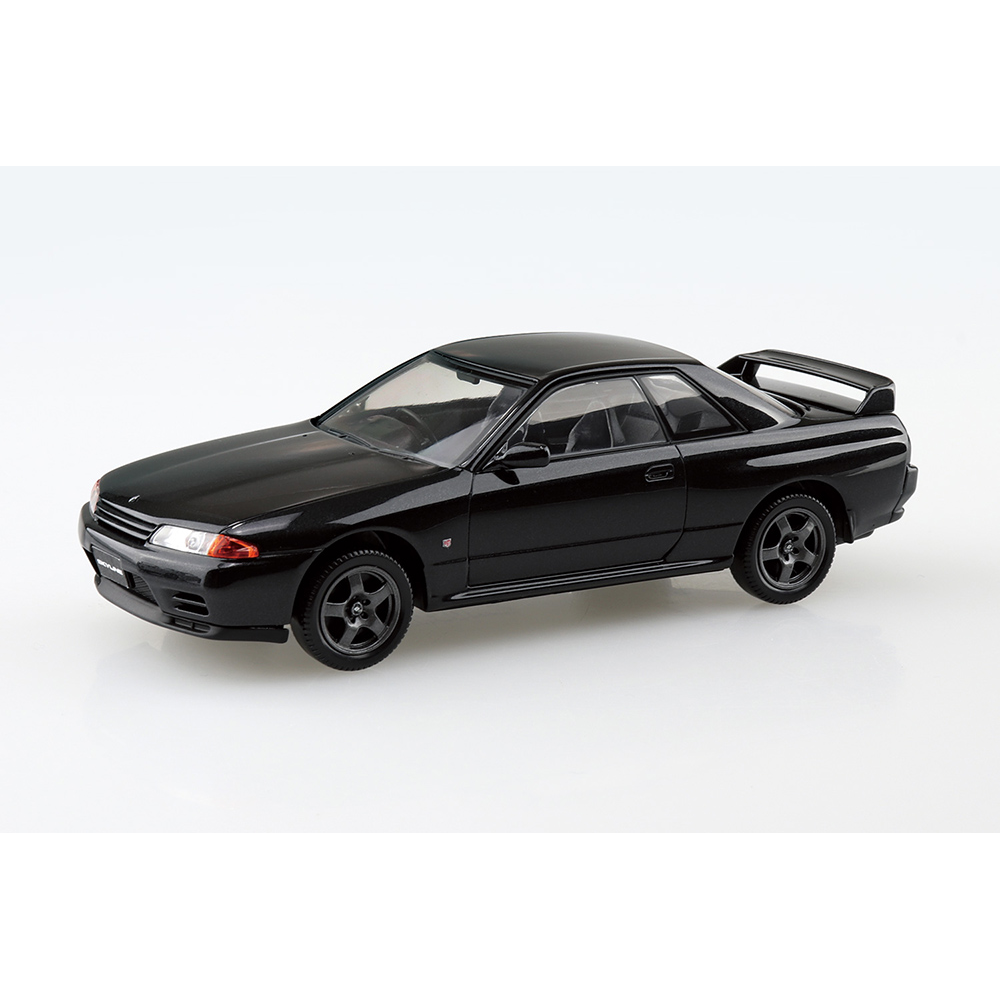 Aoshima: 1/32 The Snap Kit Nissan R32 Skyline GT-R (Black Pearl Metallic) Scale Model Kit #14-C (ONLINE ORDER ONLY)