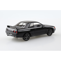 Aoshima: 1/32 The Snap Kit Nissan R32 Skyline GT-R (Black Pearl Metallic) Scale Model Kit #14-C (ONLINE ORDER ONLY)