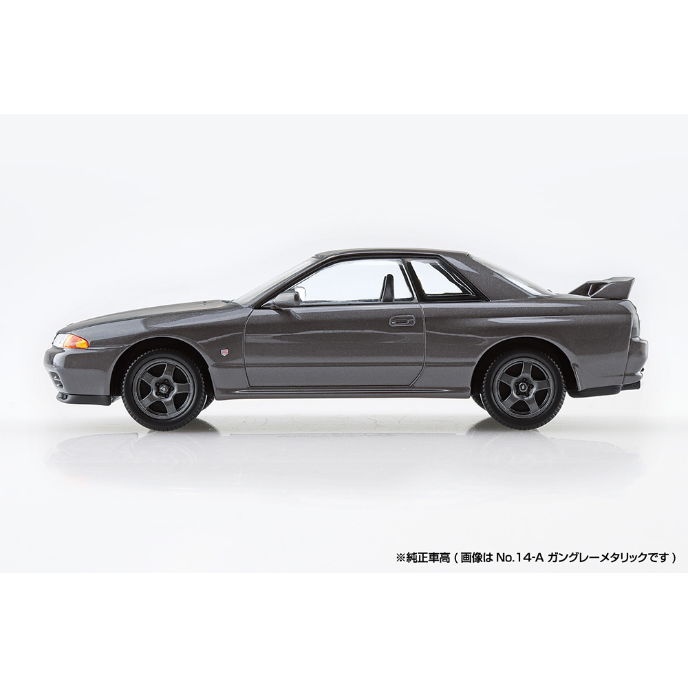 Aoshima: 1/32 The Snap Kit Nissan R32 Skyline GT-R (Black Pearl Metallic) Scale Model Kit #14-C (ONLINE ORDER ONLY)