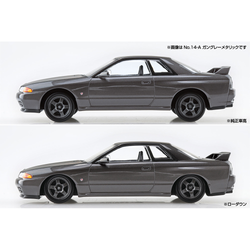 Aoshima: 1/32 The Snap Kit Nissan R32 Skyline GT-R (Black Pearl Metallic) Scale Model Kit #14-C (ONLINE ORDER ONLY)