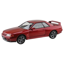 Aoshima: 1/32 The Snap KIt Nissan R32 Skyline GT-R (Red Pearl) Scale Model Kit #14-E (ONLINE ORDER ONLY)