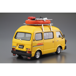 Aoshima: 1/24 SUBARU TT1 SAMBAR HIGH-ROOF 4WD '80 Scale Model Kit #55 (ONLINE ORDER ONLY)
