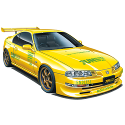 Aoshima: 1/24 JUN Auto Mechanich BB1 PRELUDE '91 (HONDA) Scale Model Kit #73 (ONLINE ORDER ONLY)