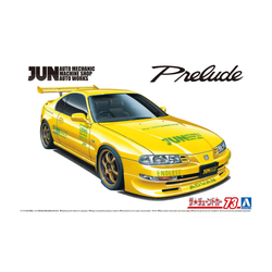 Aoshima: 1/24 JUN Auto Mechanich BB1 PRELUDE '91 (HONDA) Scale Model Kit #73 (ONLINE ORDER ONLY)