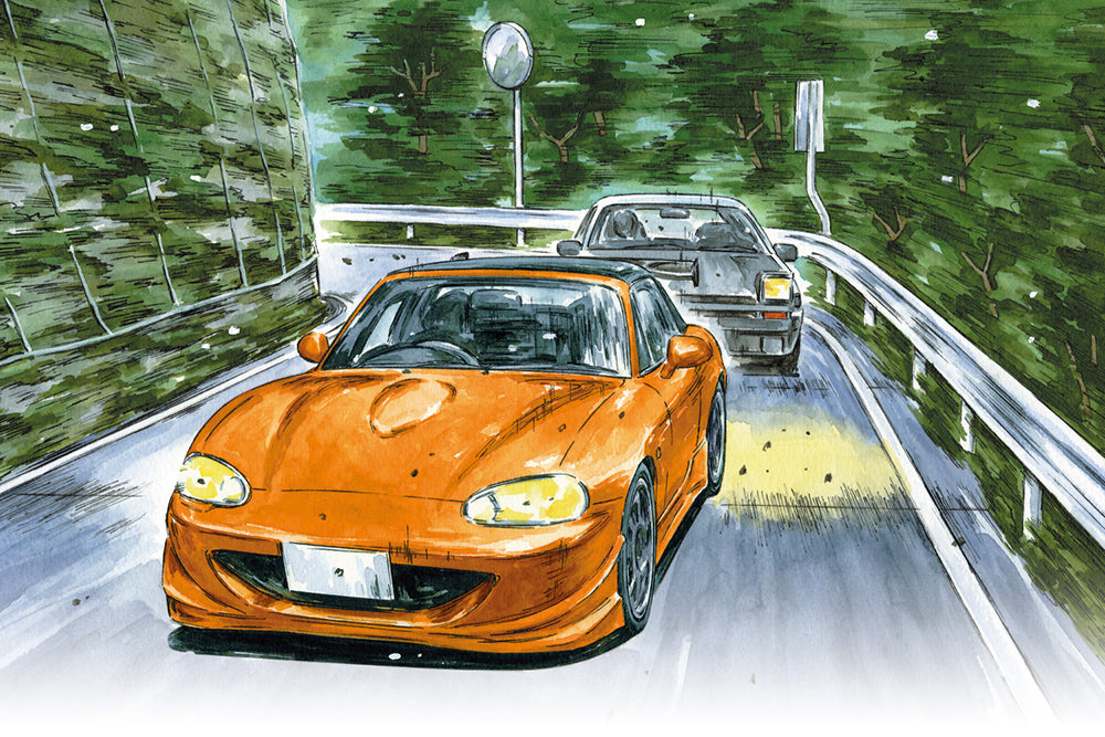 Initial D OMIYA SATOSHI NB8C ROADSTER Model Kit (ONLINE ORDER ONLY)