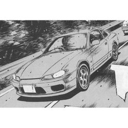 Aoshima: 1/24 Initial D - The Two Guys From Tokyo S15 Silvia Scale Model Kit #19 (ONLINE ORDER ONLY)