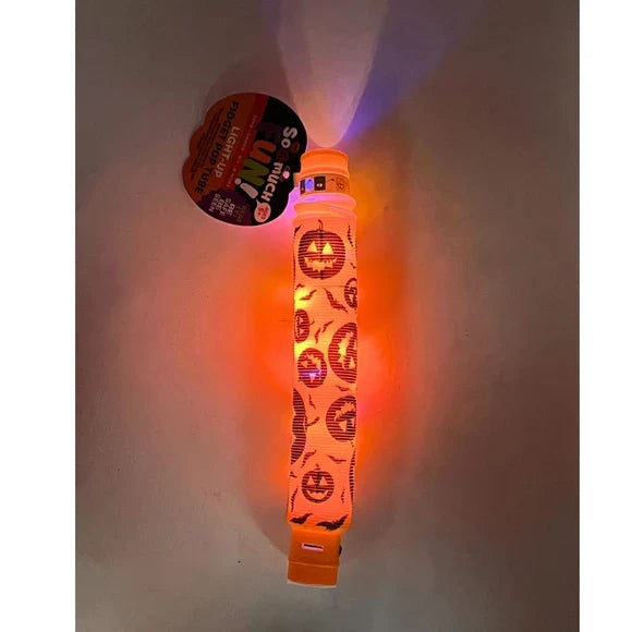 Halloween Light-Up Pop Tube in Assorted Colors (ONLINE ORDER ONLY)