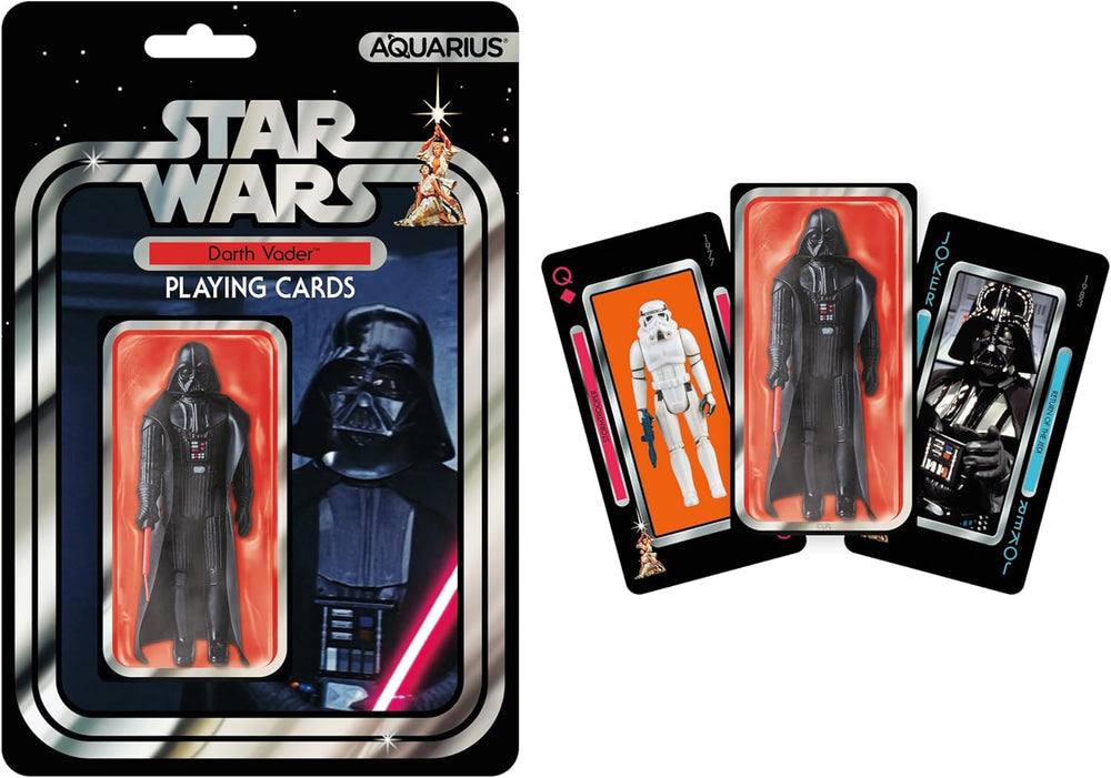Aquarius Playing Cards: Star Wars - Action Figures - Darth Vader (ONLINE ORDER ONLY)