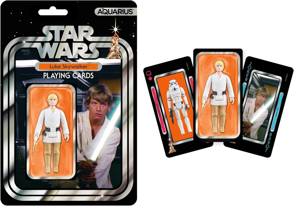 Aquarius Playing Cards: Star Wars - Action Figures - Luke Skywalker (ONLINE ORDER ONLY)