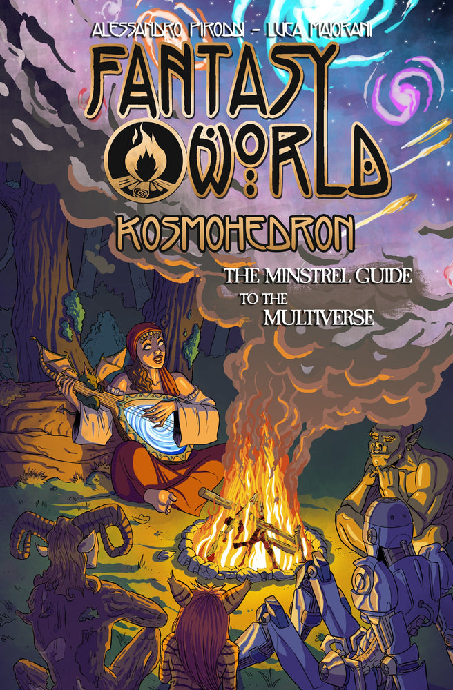 Fantasy World: Kosmohedron - The Minstrel's Guide to the Multiverse - RPG (Online Order Only)