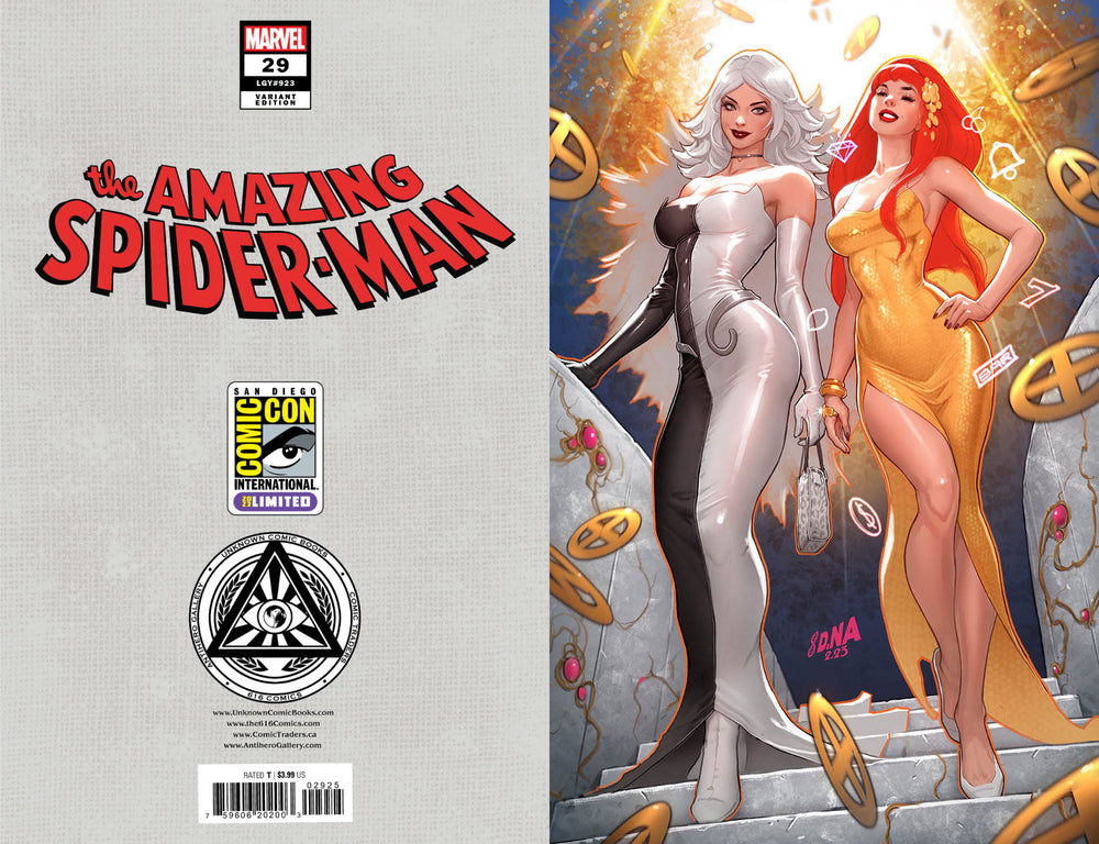 [Signed by David Nakayama] AMAZING SPIDER-MAN #29 Virgin UNKNOWN COMICS DAVID NAKAYAMA EXCLUSIVE SDCC LIMITED VAR (ONLINE ORDER ONLY)