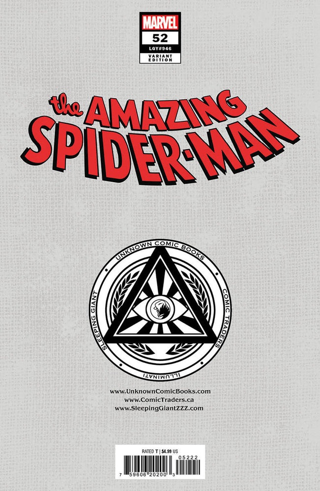 Amazing Spider-Man #52 Unknown Comics Ejikure Exclusive Var (06/19/2024) (Online Only)