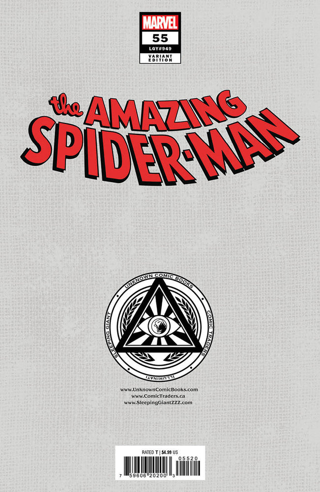 Amazing Spider-Man #55 Unknown Comics Ejikure Exclusive Var (08/14/2024) (Online Order Only)