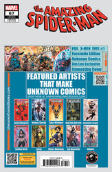 Amazing Spider-man #67 Unknown Comic Alexander Lozano Exclusive Var (02/12/2025) (ONLINE ORDER ONLY)