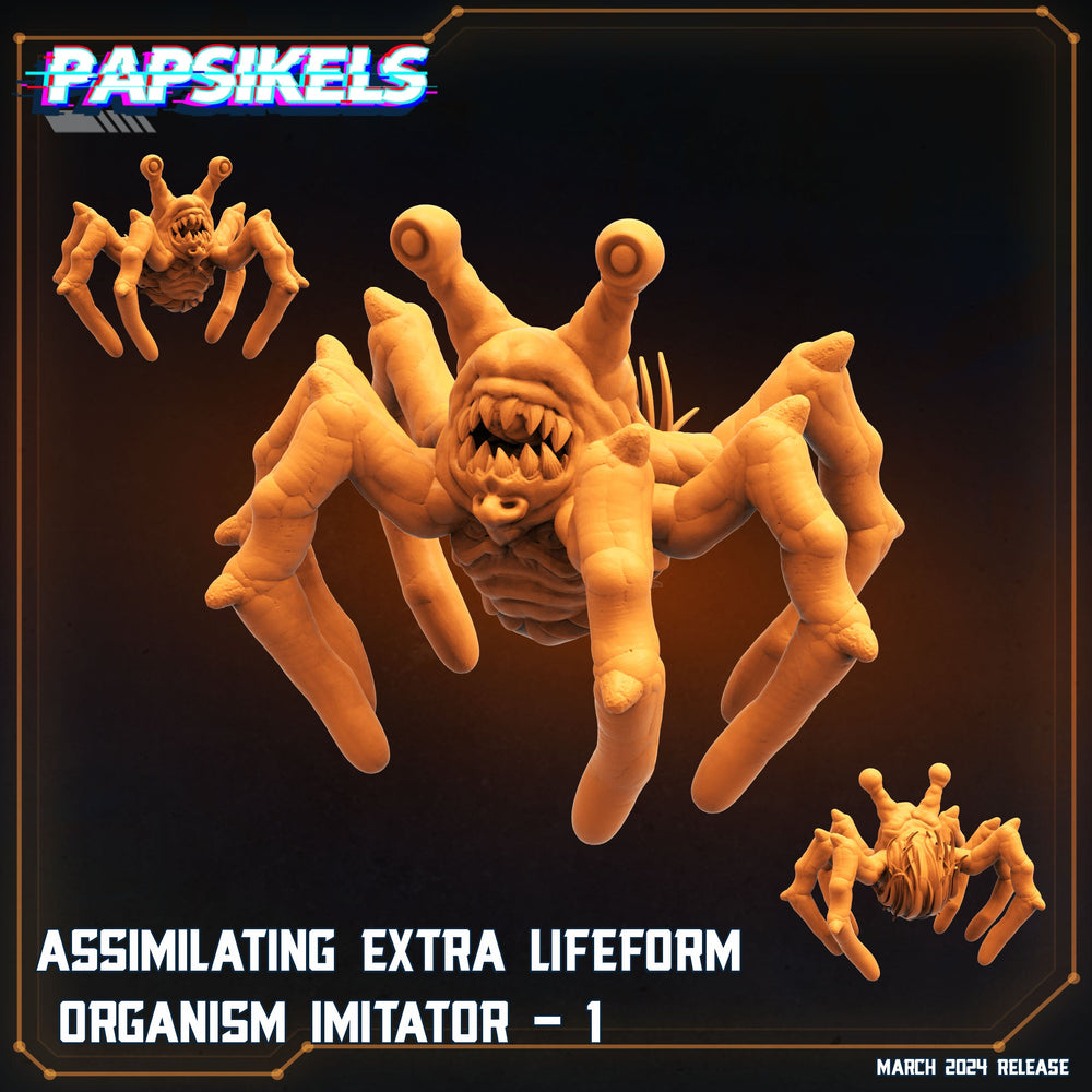 3D Printed Papsikels Assimilating Extra Lifeform Oranism Imitators MARCH 2025 SCIFI 28mm 32mm (Online Only)