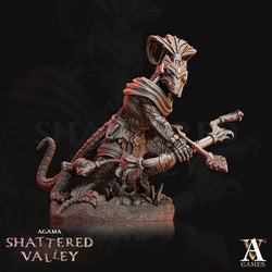 3D Printed Archvillain Games Agama Shattered Valley - Agama Jungle Scouts 28mm 32mm D&D (Online Only)
