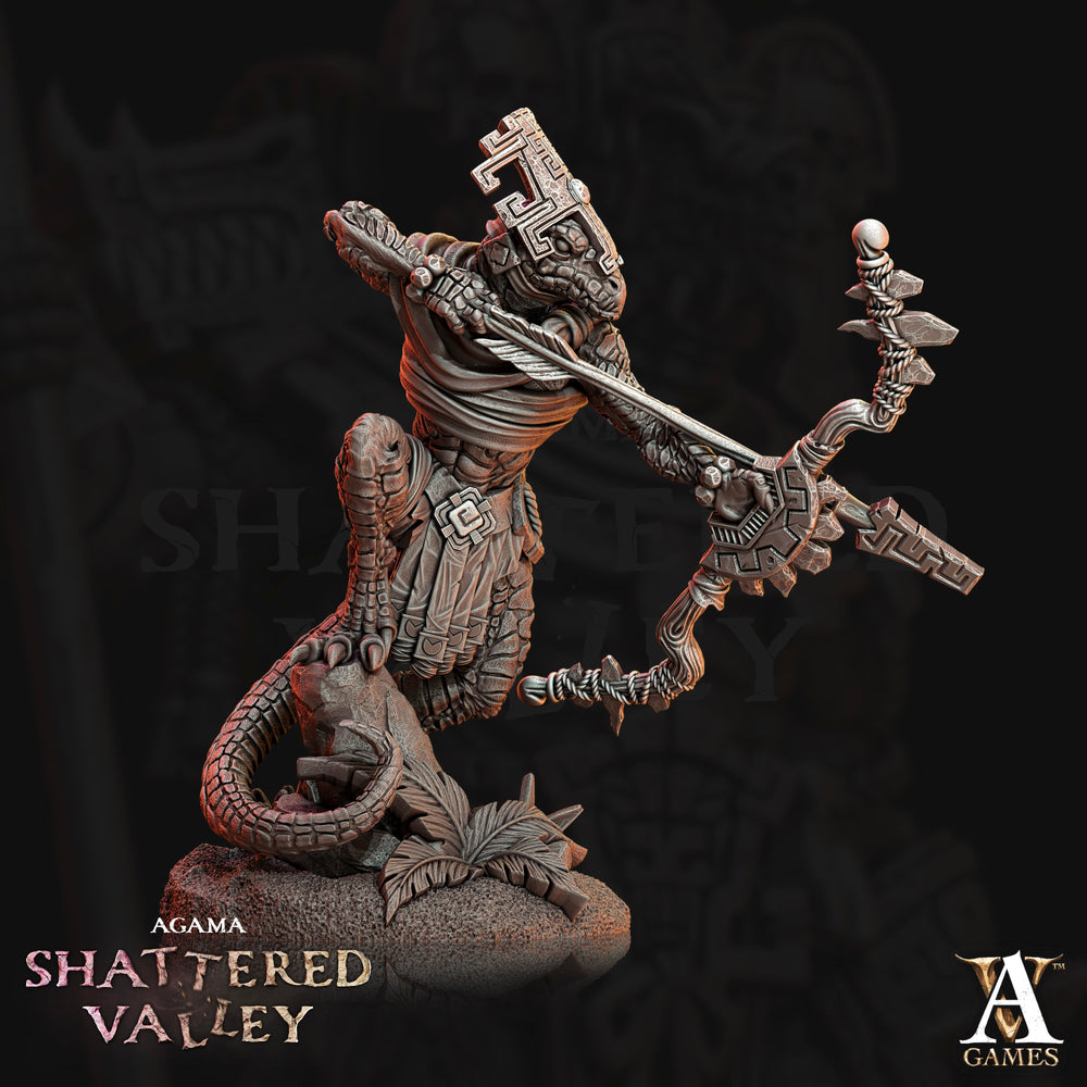 3D Printed Archvillain Games Agama Shattered Valley - Agama Jungle Scouts 28mm 32mm D&D (Online Only)