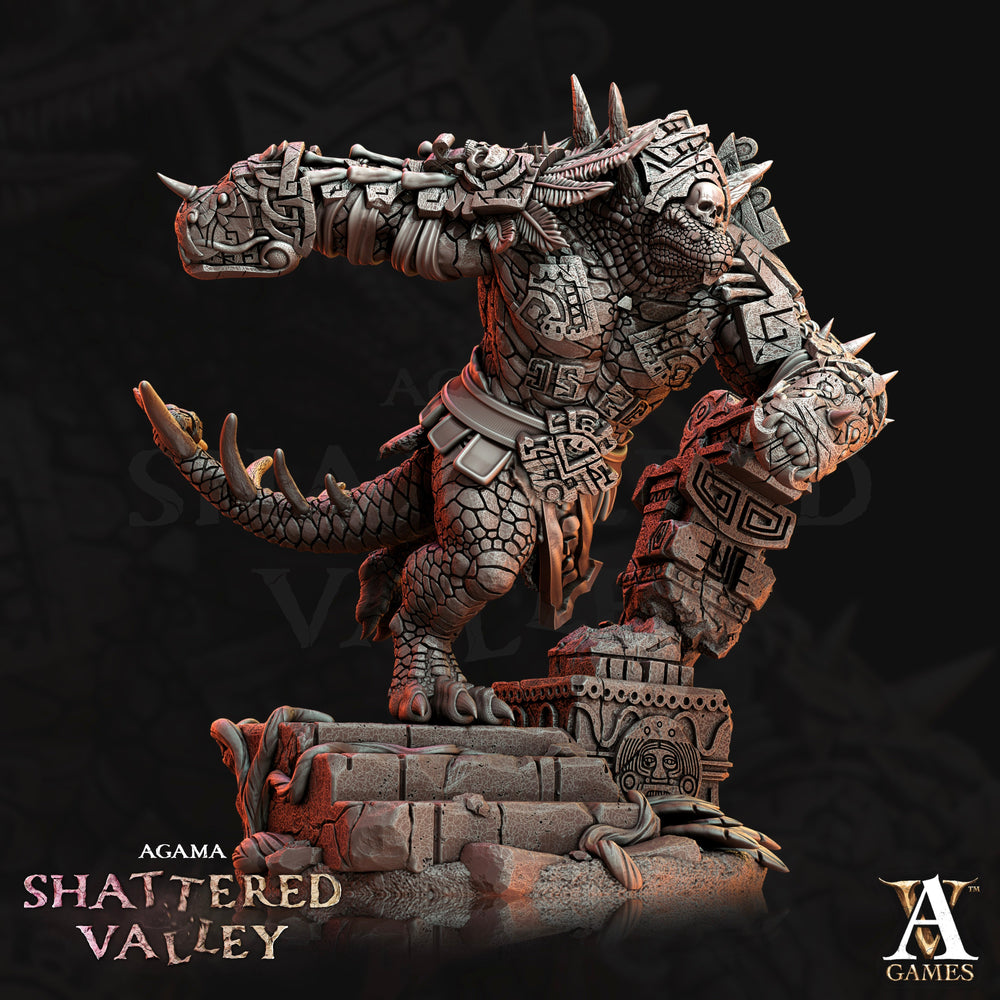 3D Printed Archvillain Games Agama Shattered Valley - Agama Vanquishers 28mm 32mm D&D (Online Only)