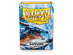 Dragon Shield Matte Sleeve - Sapphire ‘Roiin & Royenna’ 100ct (Online Order Only)