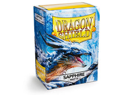 Dragon Shield Matte Sleeve - Sapphire ‘Roiin & Royenna’ 100ct (Online Order Only)
