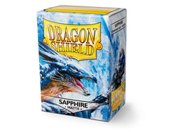Dragon Shield Matte Sleeve - Sapphire ‘Roiin & Royenna’ 100ct (Online Order Only)