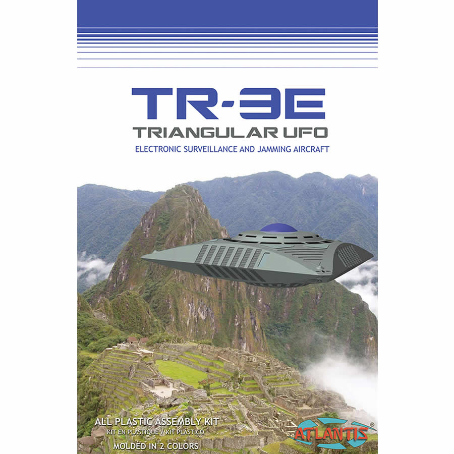 ATM1011 TR-3E Triangular UFO Plastic Model Kit Atlantis Models (ONLINE ORDER ONLY)