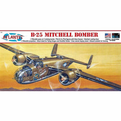 ATMH216 Mitchell B-25 Bomber 1/64 Scale Plastic Model Kit Atlantis Models (ONLINE ORDER ONLY)