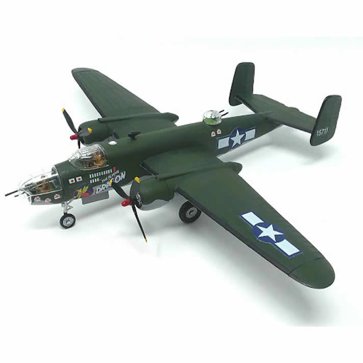 ATMH216 Mitchell B-25 Bomber 1/64 Scale Plastic Model Kit Atlantis Models (ONLINE ORDER ONLY)