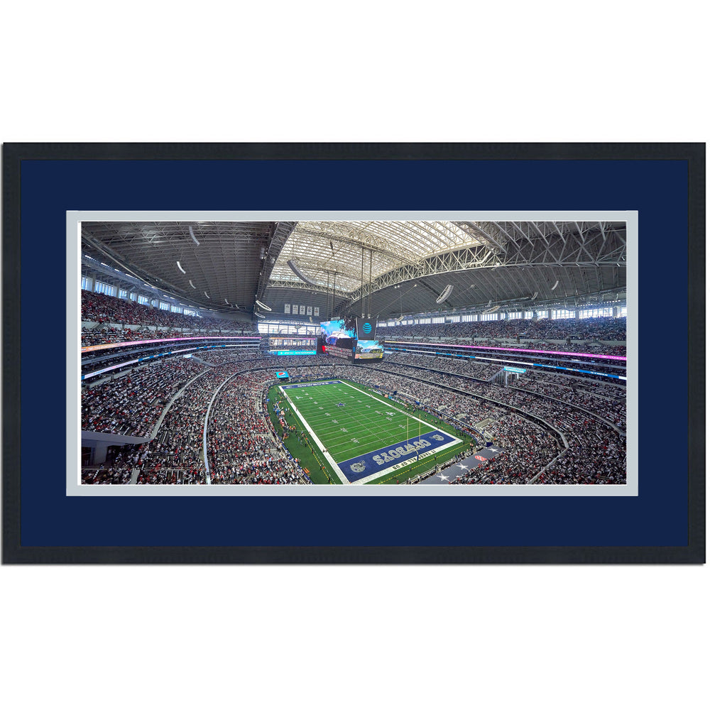 Framed AT&T Stadium Dallas Cowboys 16x24 Football Photo Professionally Matted (ONLINE ORDER ONLY)