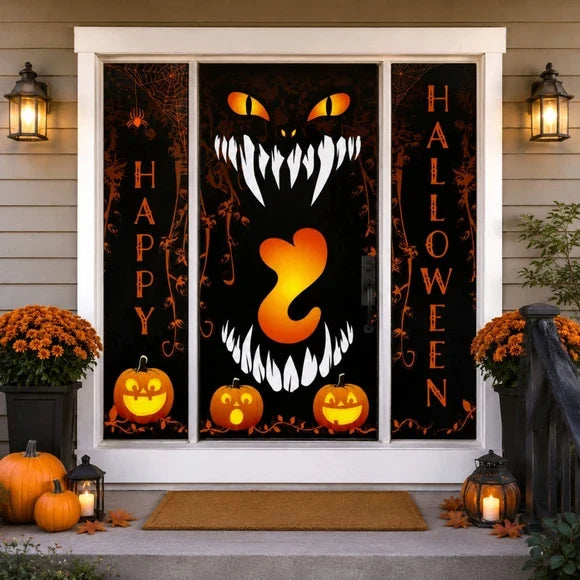 Halloween 3 Piece Door Cover and Sign Kit (ONLINE ORDER ONLY)