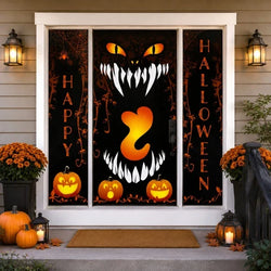 Halloween 3 Piece Door Cover and Sign Kit (ONLINE ORDER ONLY)