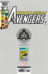 [Signed by Nathan Szerdy] [FOIL] AVENGERS ANNUAL #10 UNKNOWN COMICS NATHAN SZERDY EXCLUSIVE VAR FACSIMILE VIRGIN SDCC 2024 EDITION [IN STOCK] (ONLINE ORDER ONLY)